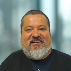 A headshot photo of Alex Saldivar, the lead dental assistant at Valley Dental